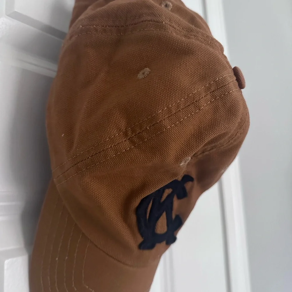 Kansas City Brown Baseball Cap with Navy Logo